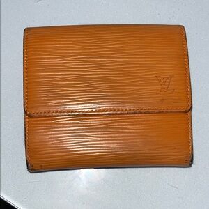 Louis Vuitton Vibrant Orange Wallet